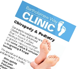 Bartholomew Way Clinic & Footwear Solutions Flyers