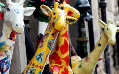 Horsham Giraffe Trail… Giraffes need foot care too!